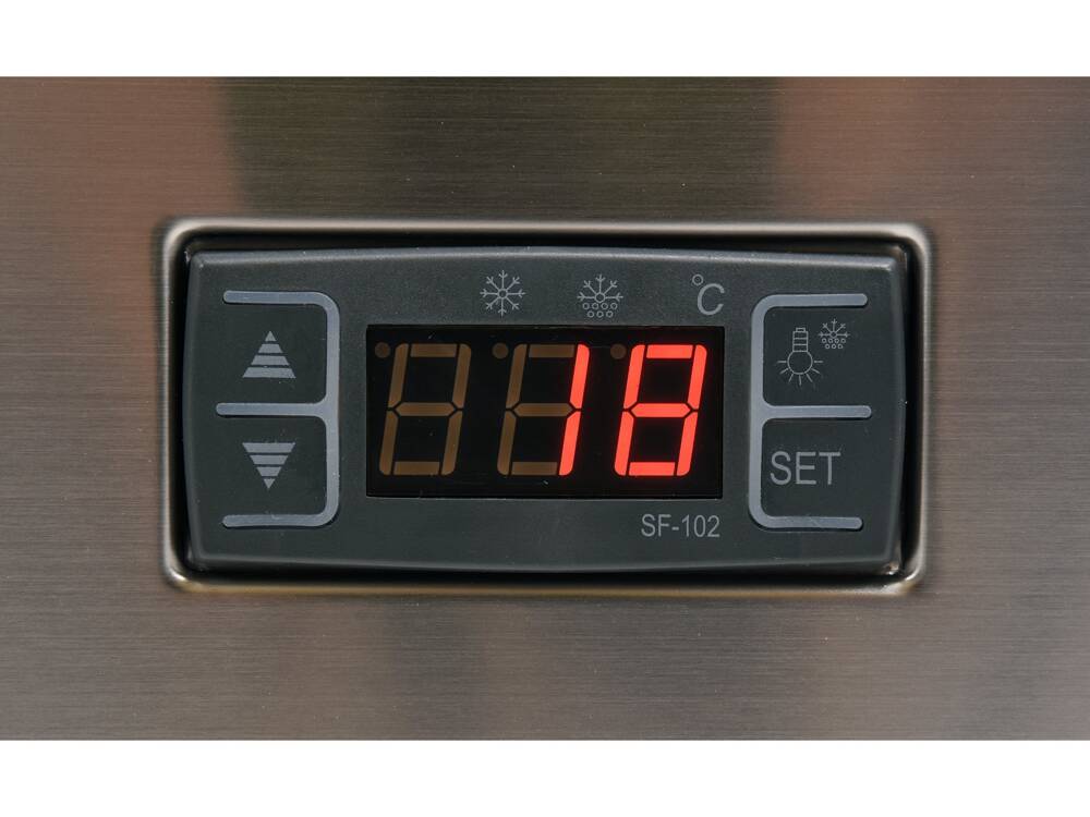 VITRINA FIRGORIFICA PRAJITURI, YATO YG-05060 78L, 43X39X98CM - NEGRU YATO - scule electrice si unelte profesionale - BricoMart