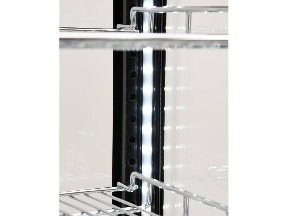 VITRINA FIRGORIFICA PRAJITURI, YATO YG-05060 78L, 43X39X98CM - NEGRU YATO - scule electrice si unelte profesionale - BricoMart