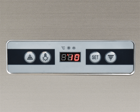 VITRINA FIRGORIFICA PRAJITURI, YATO YG-05068 400L, 65X65X190CM YATO - scule electrice si unelte profesionale - BricoMart