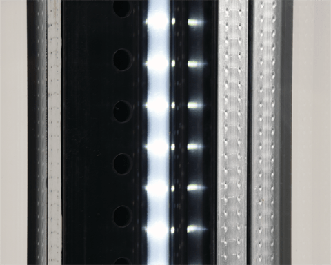 VITRINA FIRGORIFICA PRAJITURI, YATO YG-05068 400L, 65X65X190CM YATO - scule electrice si unelte profesionale - BricoMart