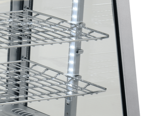 VITRINA FIRGORIFICA YATO YG-05022 , 160W, 100L, 68X45X67CM , dezghetare automata , geam securizat, LED , , YATO - scule electrice si unelte profesionale - BricoMart