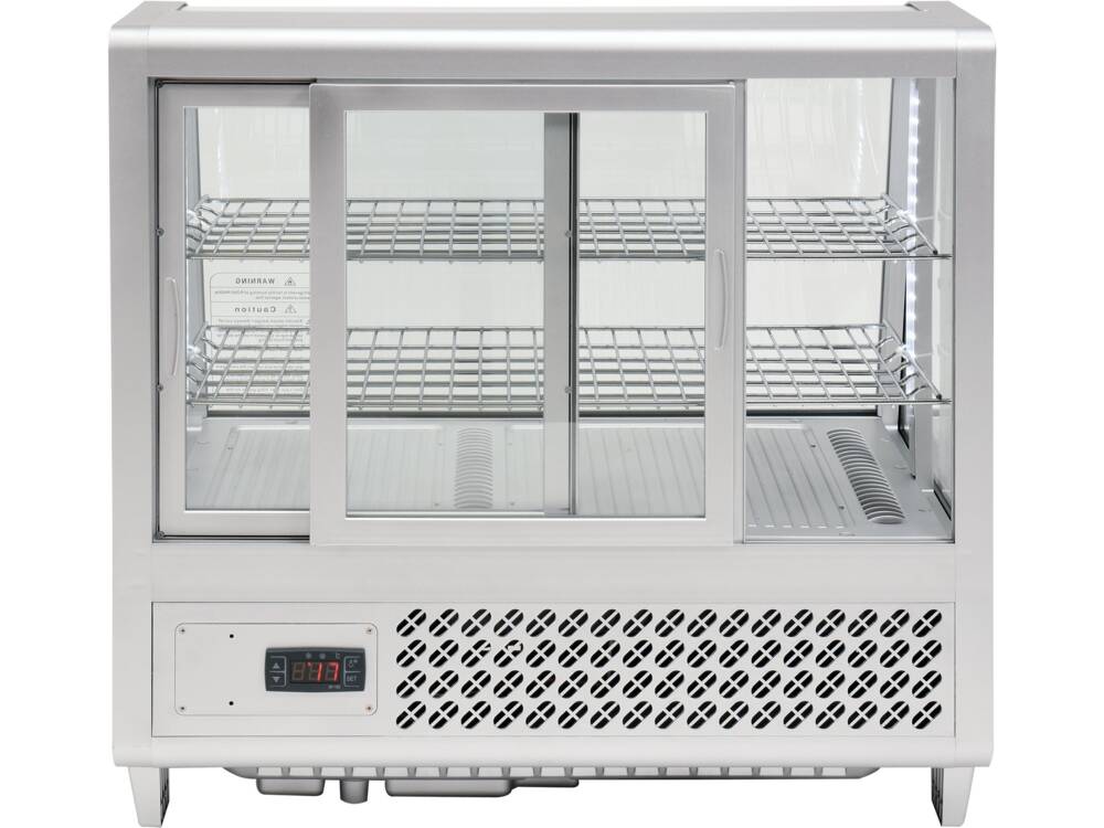 VITRINA FIRGORIFICA YATO YG-05022 , 160W, 100L, 68X45X67CM , dezghetare automata , geam securizat, LED , , YATO - scule electrice si unelte profesionale - BricoMart