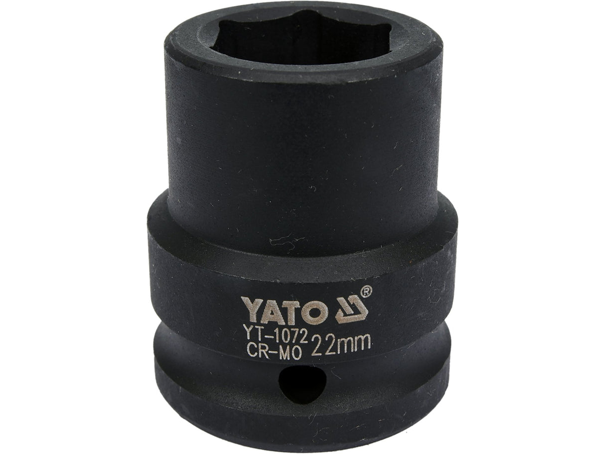 CHEIE TUBULARA DE YATO YT-1072 IMPACT HEXAGONALA 3/4X22MM