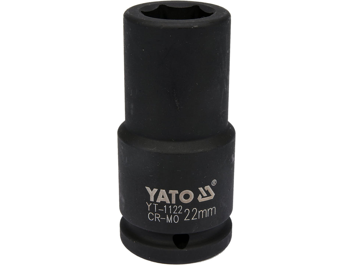 CHEIE TUBULARA HEXAGONALA YATO YT-1122 DE IMPACT, ADANCA, 3/4X22MM