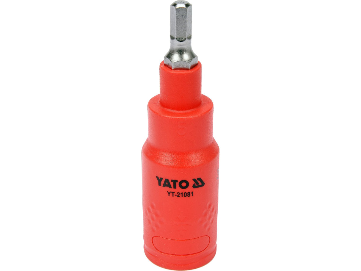 BIT HEXAGONAL 5, YATO YT-21081 VDE, CU ADAPTOR 3/8, 75MM