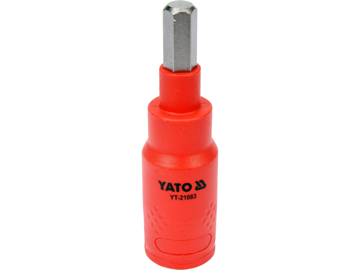 BIT HEXAGONAL 8, YATO YT-21083 VDE, CU ADAPTOR 3/8, 75MM