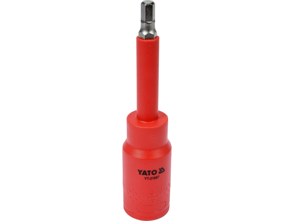 BIT HEXAGONAL 6, YATO YT-21087 VDE, CU ADAPTOR 1/2, 120MM