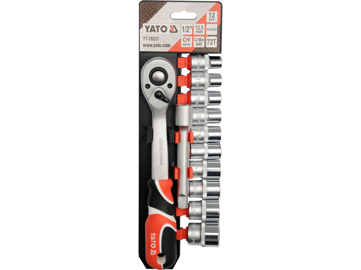 TRUSA TUBULARE 12 YATO YT-38821 PIESE, 1/2
