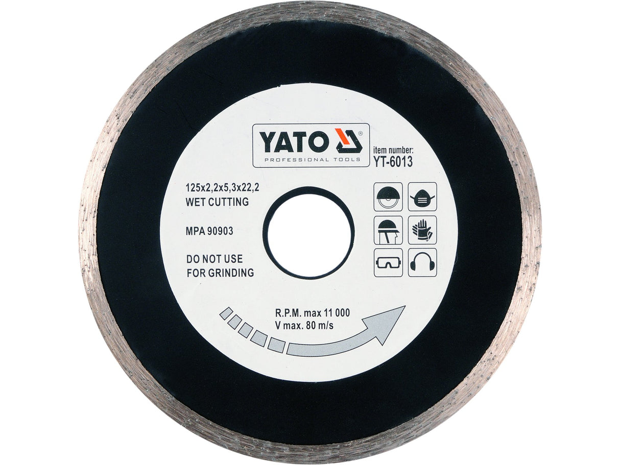 DISC DIAMANTAT EN YATO YT-6013 125MM DISC DIAMANTAT EN 125MM