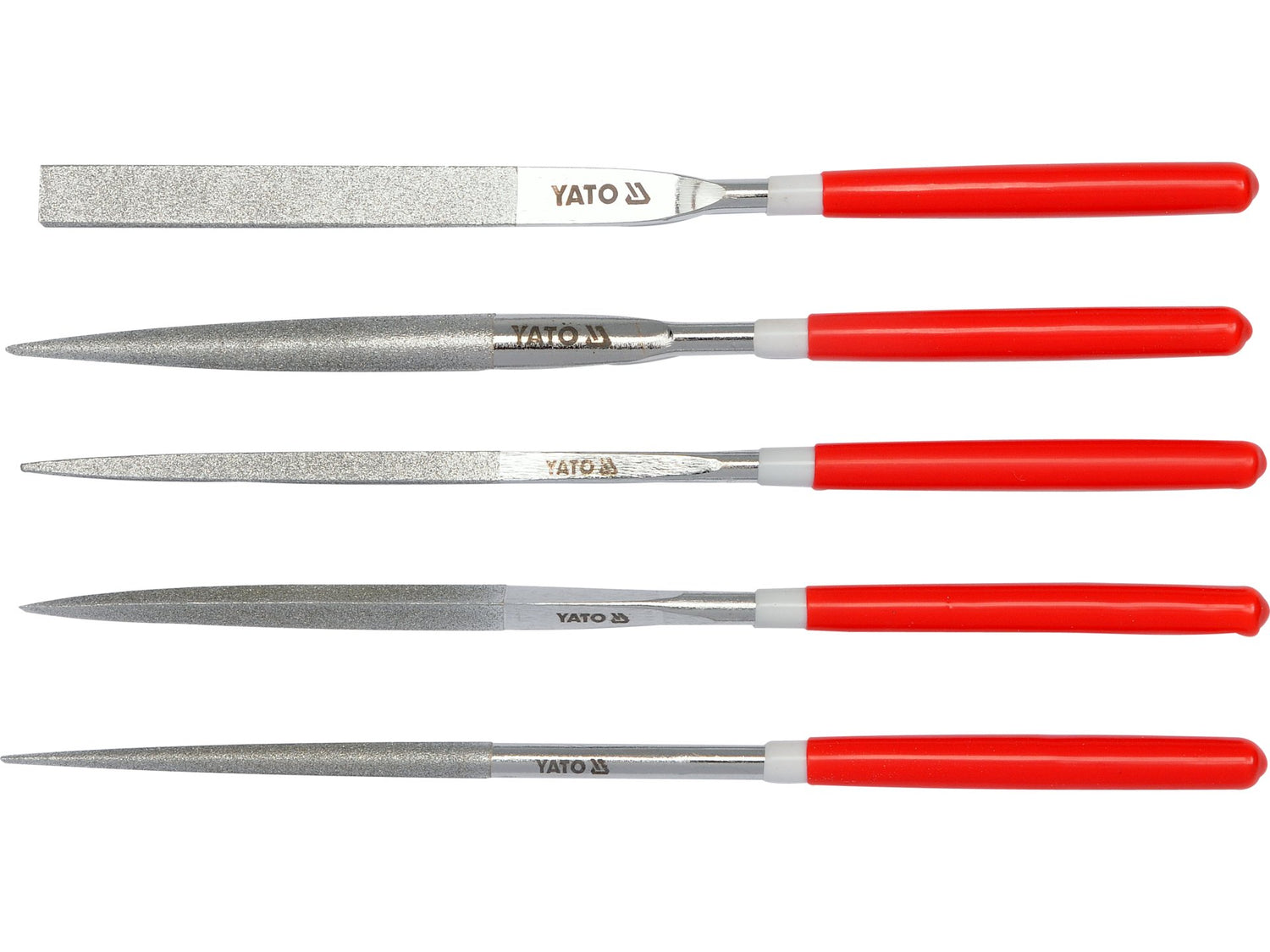 GYÉMÁNT RESZELŐKÉSZLET YATO YT-6156 180MM, 5 DB