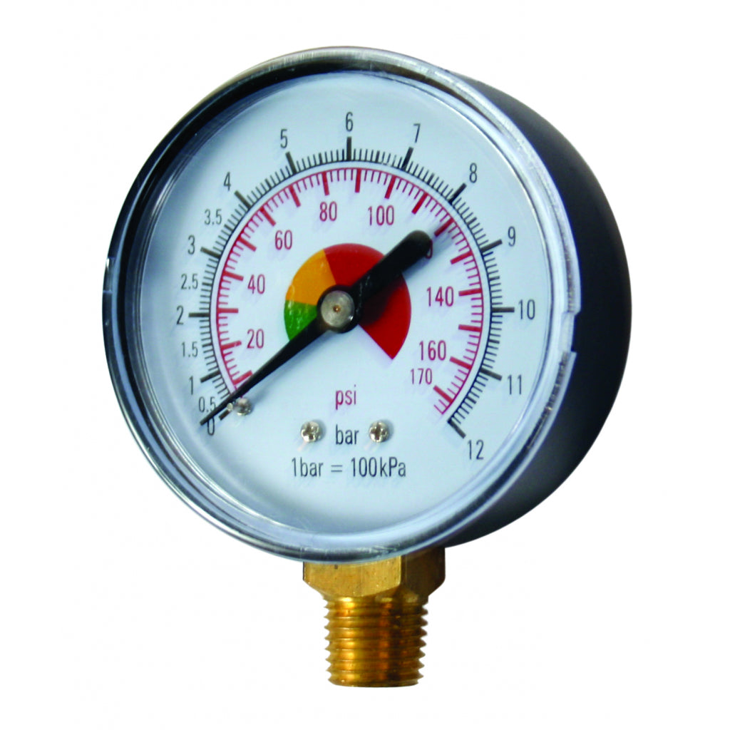 RAIDER Manometru 0-12 bar 1/4 Monitorizarea presiunii de lucru