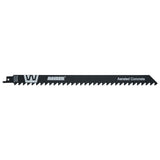 RAIDER Lama fierastrau sabie AC 300mm 8,5mm 3TPI RD-ACS1241HM Cuțitul RD-ACS1241HM este special conceput pentru tăierea betonului celular Cu o lungime de 300 mm, oferă un curs de luc