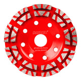 RAIDER Disc diamantat pentru slefuit 125x22.2mm LR type Discul de șlefuit „B Turbo” asigură performanță stabilă pe o gamă variată de suprafețe. Oferă o durată de viață îndelung