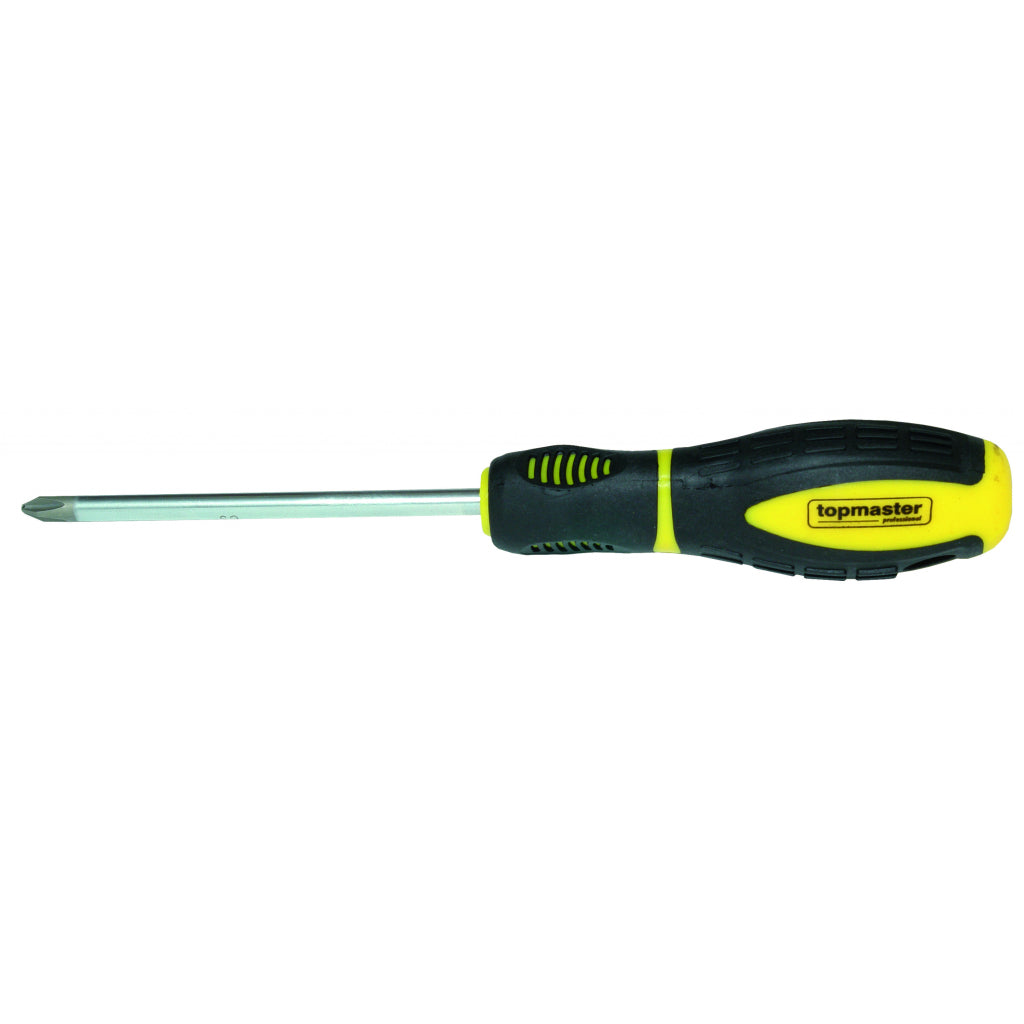 TOP MASTER PRO Surubelnita stea Ph1 5x150mm S2 TMP Varf magnetizat Maner in doua straturi pentru prindere mai buna