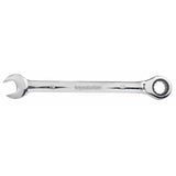 TOP MASTER PRO Cheie combinata cu clichet 13mm TMP Otel crom-vanadiu Acoperire anticoroziune crom-nichel Complet lustruit Mecanism clichet precis 72 de dinti