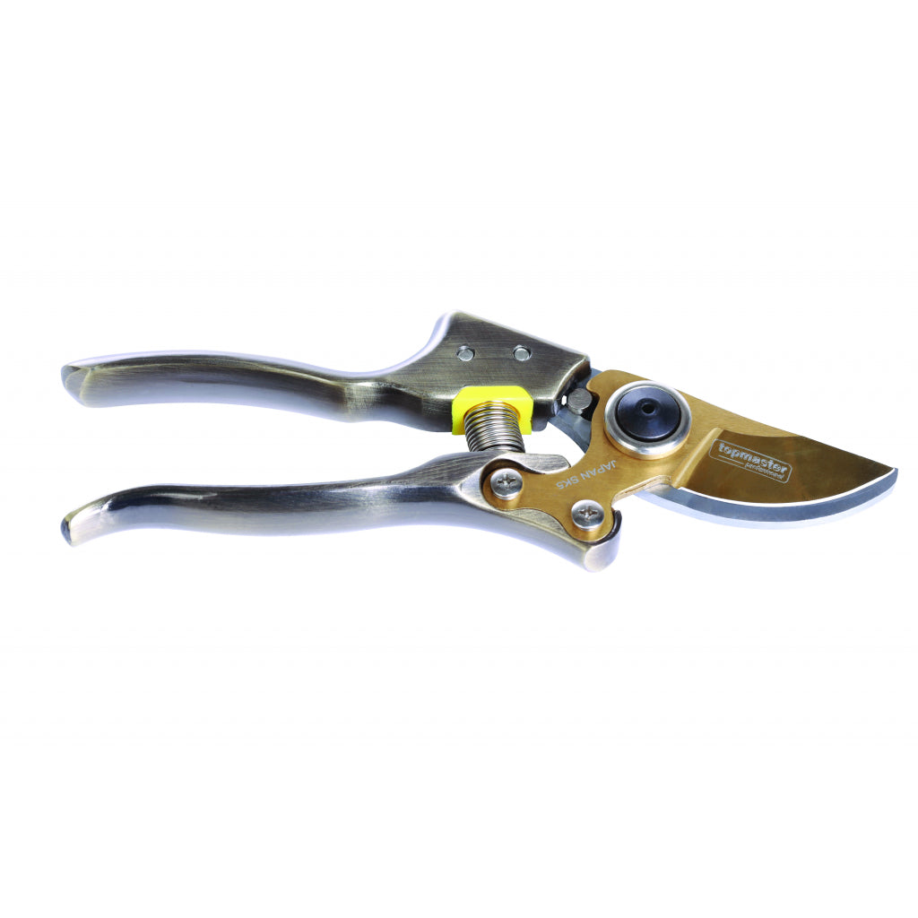 TOP MASTER PRO Foarfeca vie 200mm SK5 TMP Material maner:aluminiu Freze japoneze din oțel SK5