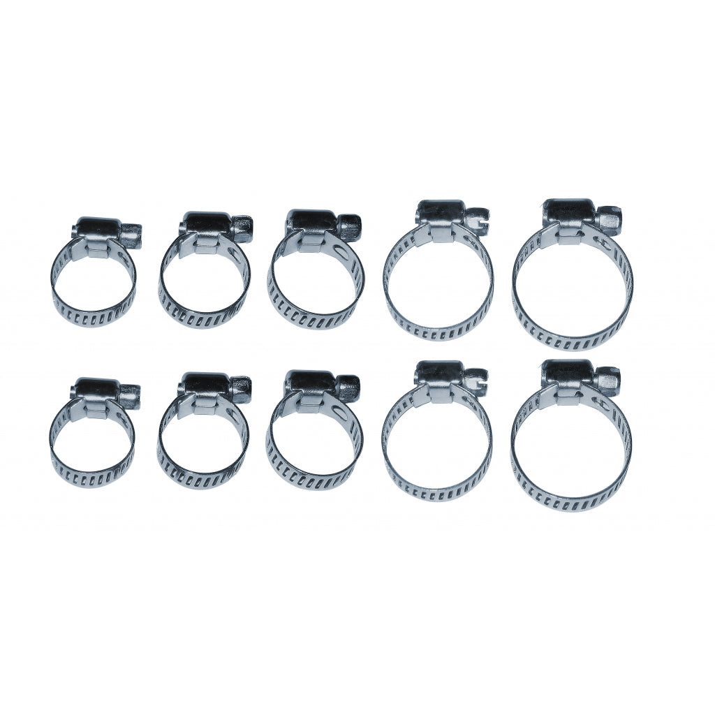 BASIC Coliere metalice set 10pcs BS Galvanizat