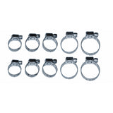 BASIC Coliere metalice set 10pcs BS Galvanizat
