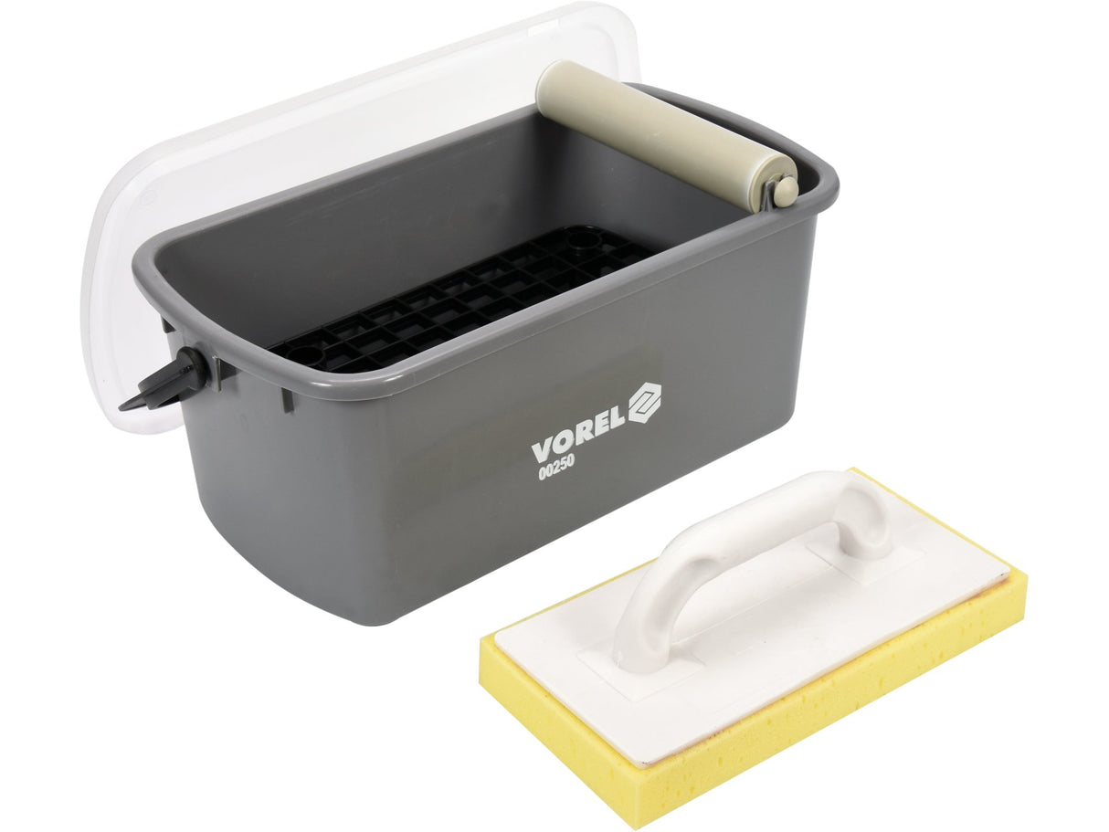VOREL 00250 GÖRGŐS VÖDÖR RÁCSSAL, 10L 