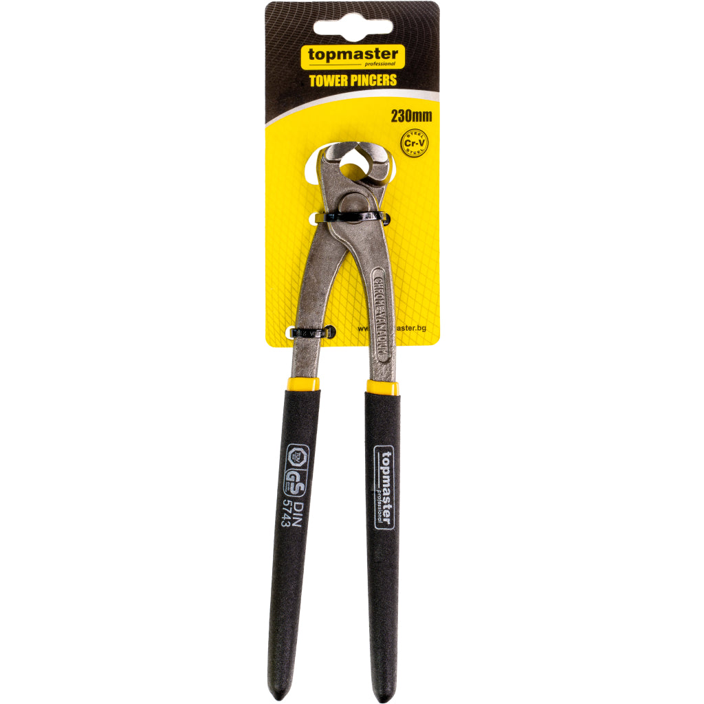 TOP MASTER PRO Cleste cuie lung 230mm CR-V TMP Muchii calite prin inductie Standard - DIN5743 Material: otel crom-vanadiu de inalta calitate