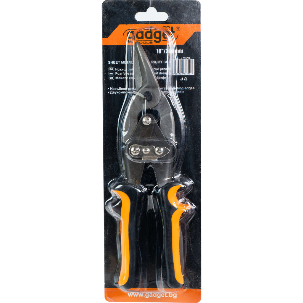 GADGET Foarfeca tabla pe dreapta GD Maner ergonomic Bi-material