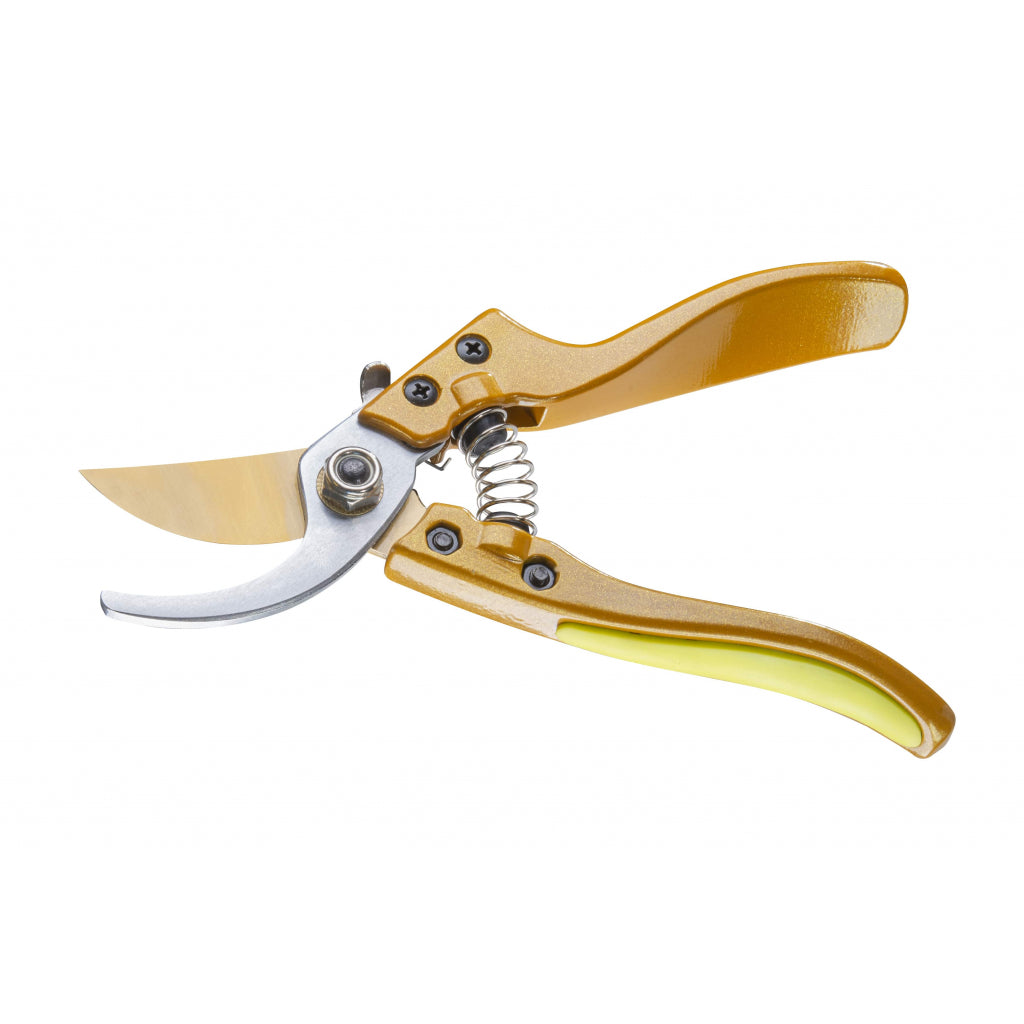 GARDEX Foarfeca de gradina EASY CUT 200 mm cu mânere aluminiu GX Foarfecă de tăiat întărită cu mânere din aluminiu acoperite cu TPR Mecanism cu balamale pentru o tăiere mai ușoară Lamă