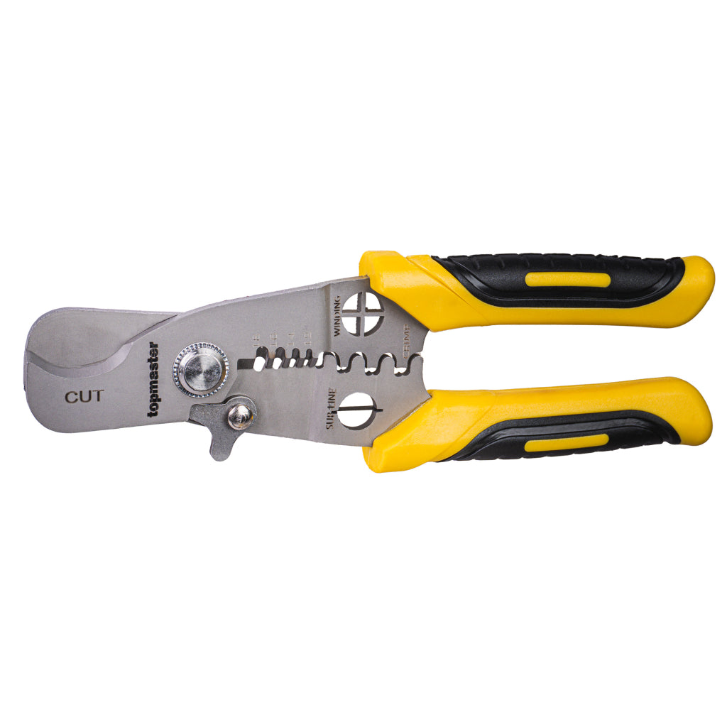 TOP MASTER PRO Cleste multifunctional`pentru taiat cablu 190mm TMP