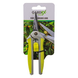 GARDEX Foarfeca de flori LUXE GX Lame din oțel inoxidabil Înveliș cauciucat pentru mâner Design compact