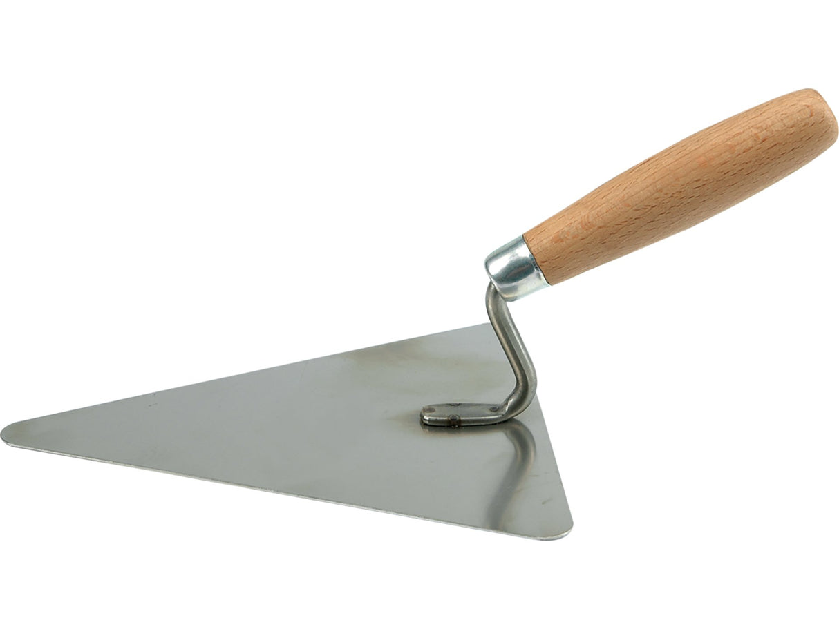 HÁROMSZÖGLETŰ ACÉLSIMÍTÓ VOREL 06341 ROZSDAMENTES ACÉL 180MM 