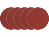 DISCURI DIN PANZA VOREL 08553 ABRAZIVA 125MM, P36, 5 BUC