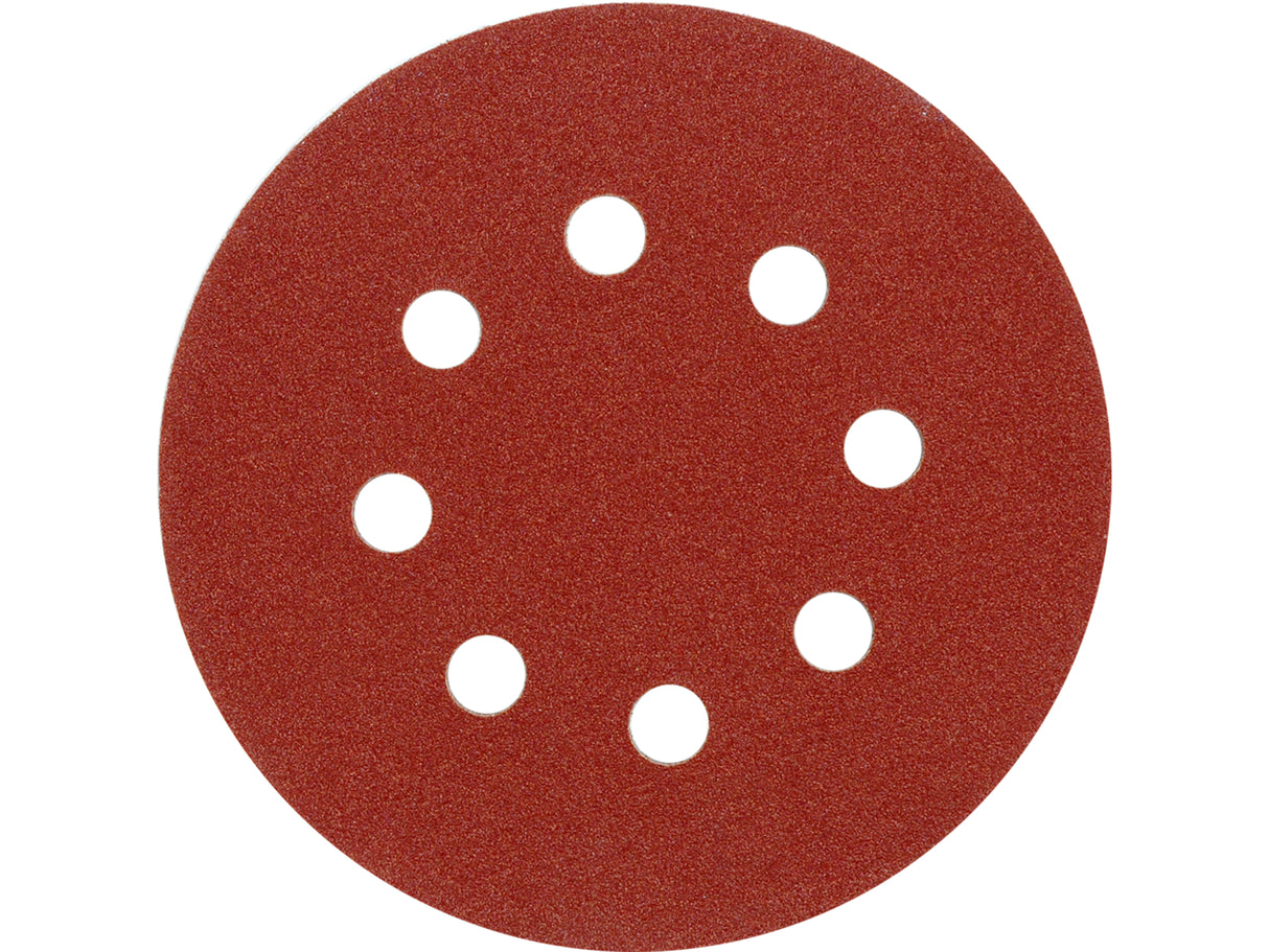 DISCURI DIN PANZA VOREL 08574 ABRAZIVA CU GAURI, P40, 125MM, 5 BUC