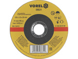 DISC TAIERE METAL VOREL 08631 125X1X22MM DISC ABRAZIV PT DEBITAT METALE 125X1X22