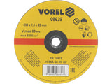 DISC DEBITAT METALE VOREL 08639 230X1,6X22MM