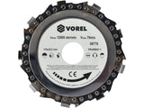 VOREL 08770 KÖR TÁRCSA FA MEGVILÁGÍTÁSHOZ 115 MM
