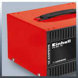 Redresor auto Einhell CC-BC 12, ampermetru incorporat, carcasa din tabla de otel, protectie la suprasarcina si polaritate inversa, inclusiv cablu de incarcare