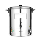 Boiler pentru bauturi fierbinti 30 lt, inox, termostat 0-100 gr C, 2200W, Hendi, 520x(H)500 mm, temperatura ajustabila de pana la 100 C, capac reversibil