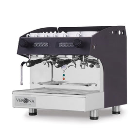 Aparat de cafea Julia Compact, 2 grupuri, HENDI, automat, negru, 230V/2700W, 475x563x(H)530mm