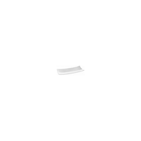 Farfurie portelan termo-rezistent, forma dreptunghiulara, Bark, Hendi, 218x105x(H)23 mm