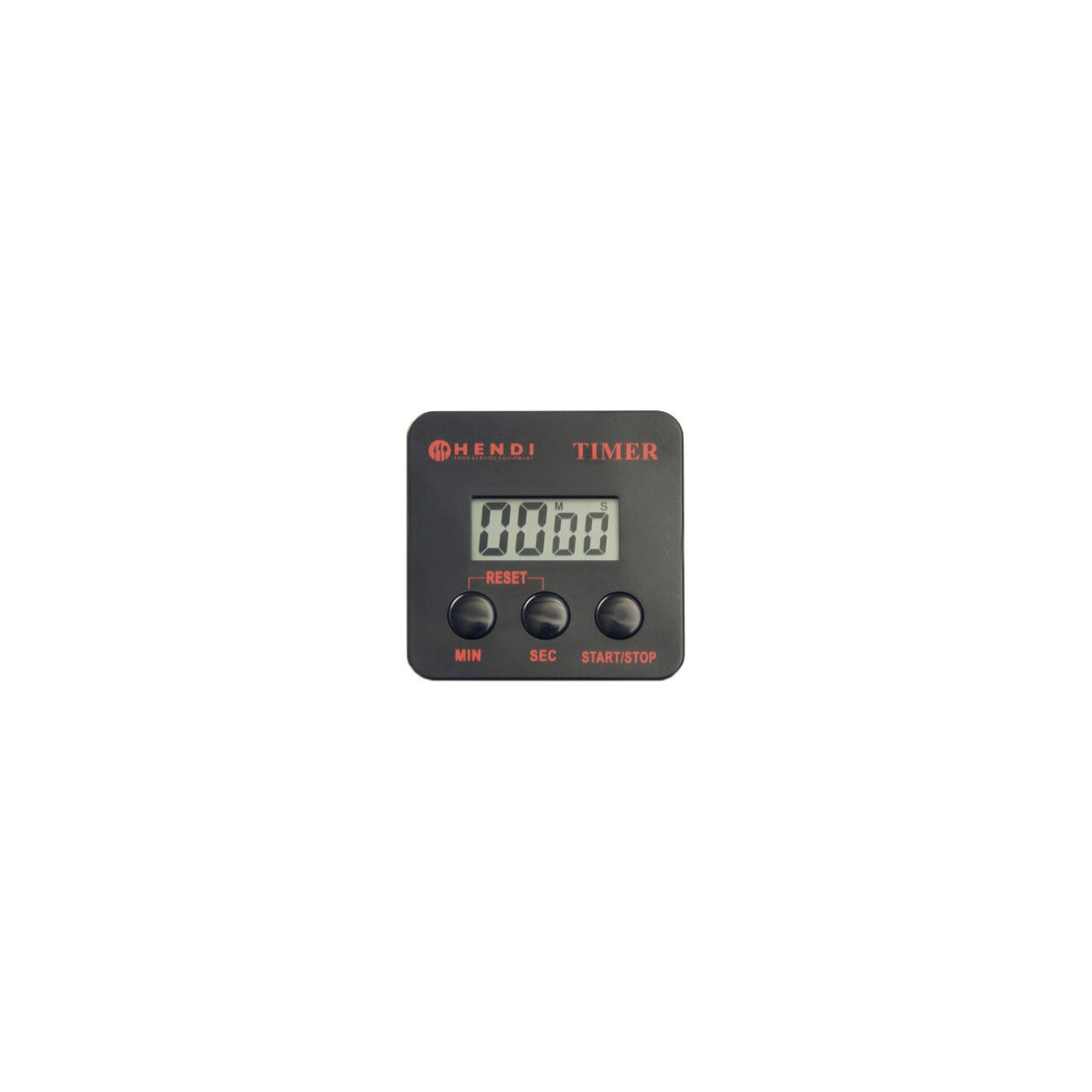 Timer digital bucatarie, Hendi, cu clip magnetic, 67 x 67 mm, baterie inclusa, 99 min si 59 sec