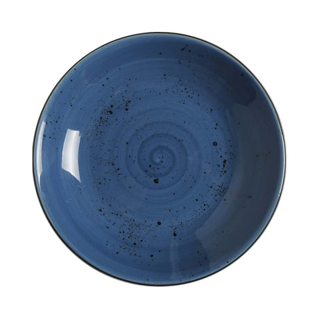 Farfurie adanca albastra Iris, 230 mm, 900 ml  FIne Dine