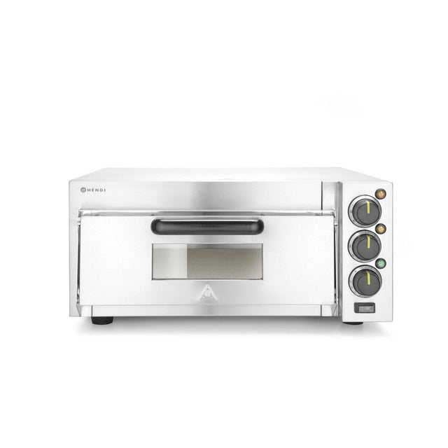 Cuptor pizza electric, 1 camera,Hendi  2000w, 230v, dimensiune camera:410x420x(h)120mm,580x560x(H)275mm