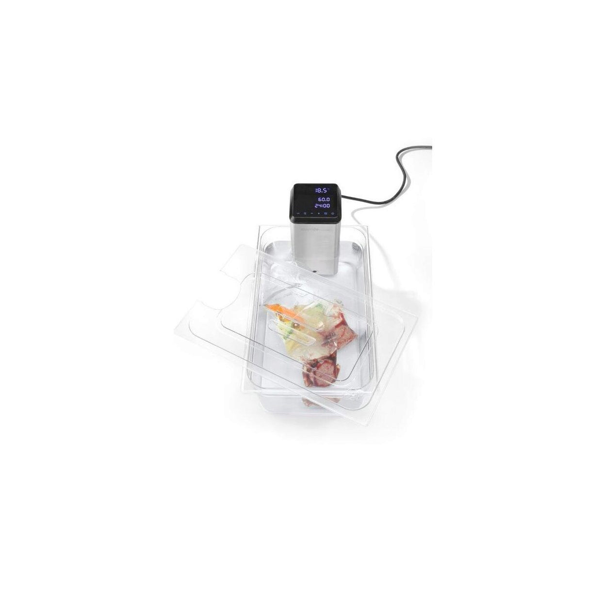 Capac Gastronorm policarbonat GN 1/2, transparent, Hendi, dimensiune 265x325mm, rezistent la temperaturi -40 pana la 110 C
