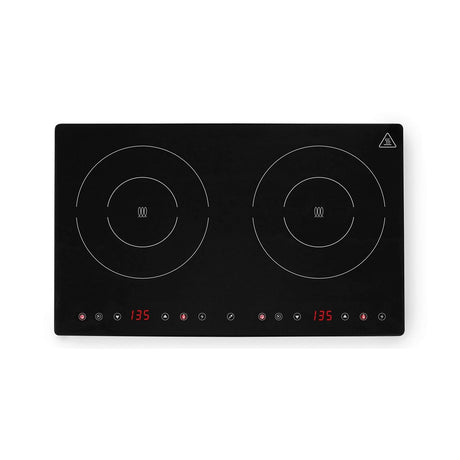 Plita dubla cu inductie Black Line, 3500W, 608x370x(H)61mm
