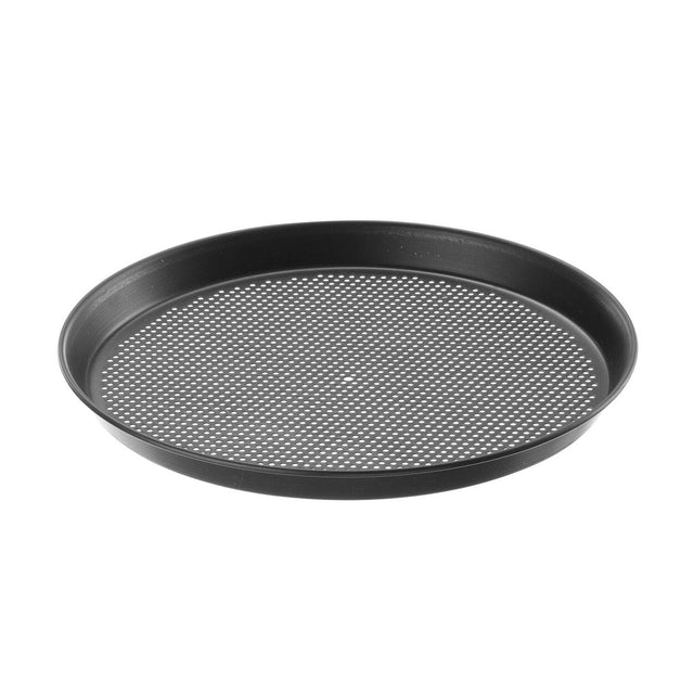 Tava perforata pentru pizza, Hendi, ø260x(H)25 mm