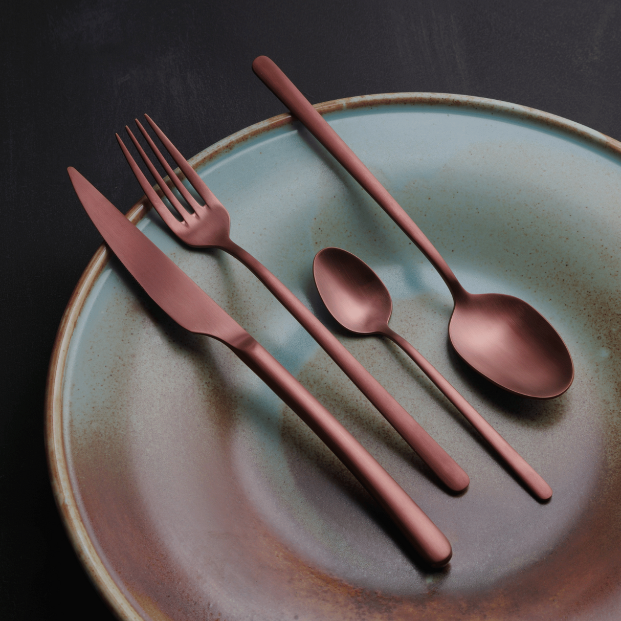 Cuțit de desert Amarone Bronze, OVE, 190 mm