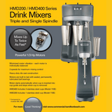 Mixer Profesional pentru cocktailuri frappe și milkshake-uri,Hamilton Beach Commercial