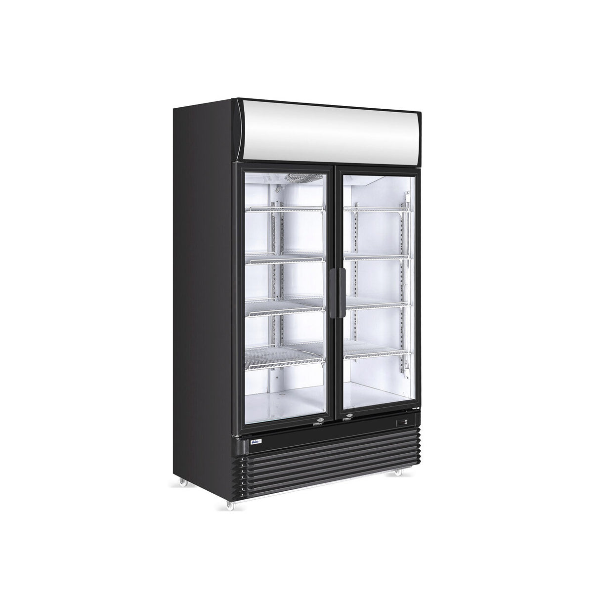 Vitrina frigorifica cu panou iluminat, 2 usi, 512L, Arktic, 220-240V/510W, 1120x585x(H)1900mm