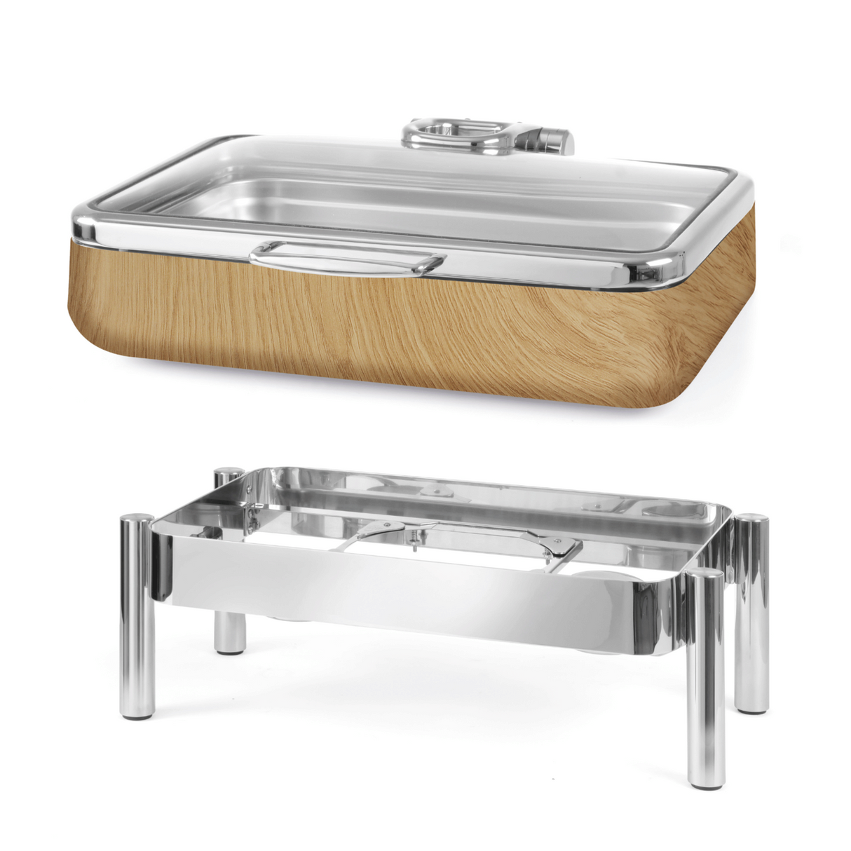 Încălzitor cu inducție GN 1/1 cu capac de sticlă De Luxe Madeira, Fine Dine