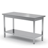 Masa de lucru centrala, cu raft, dimensiune 1200x600x850(h)mm