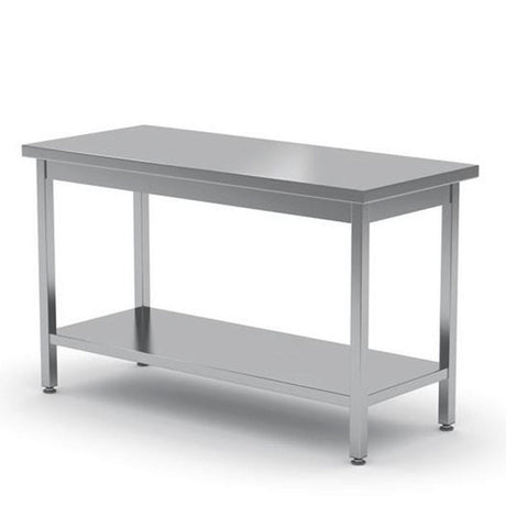 Masa de lucru centrala, cu raft, dimensiune 1200x600x850(h)mm
